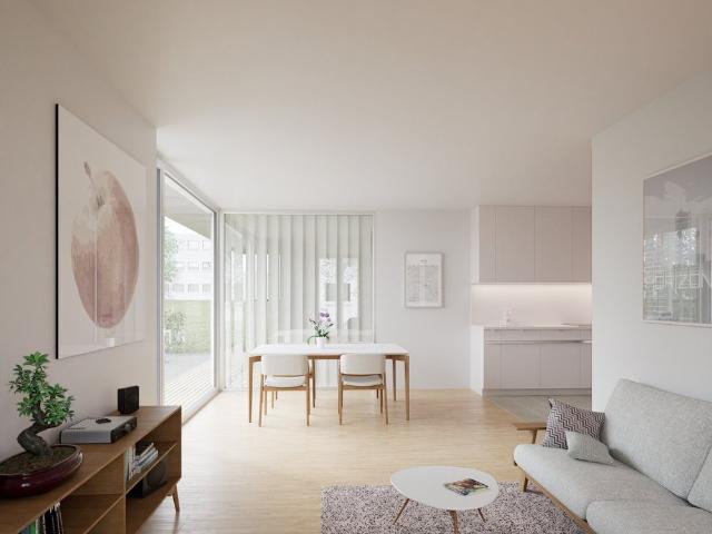 2.5 Zimmer, 55 m², EG