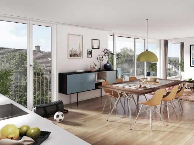 2.5 Zimmer, 56 m², 2. Stock