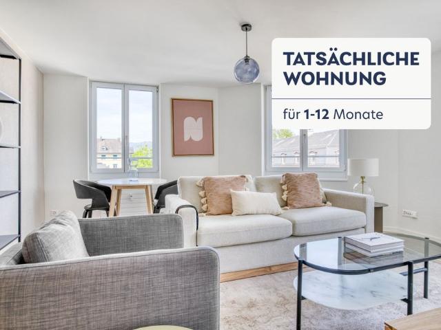 2.5 Zimmer, 59 m², 3. Stock