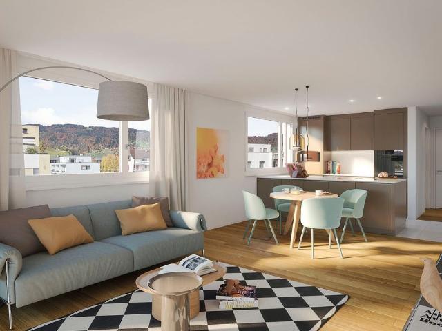 2.5 Zimmer, 59 m², 2. Stock