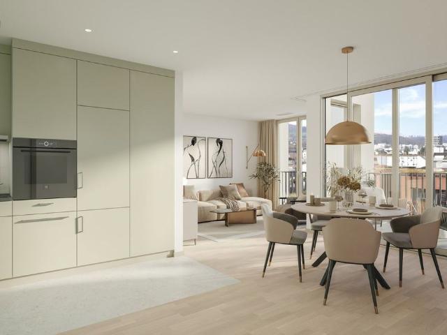 2.5 Zimmer, 53 m², 4. Stock