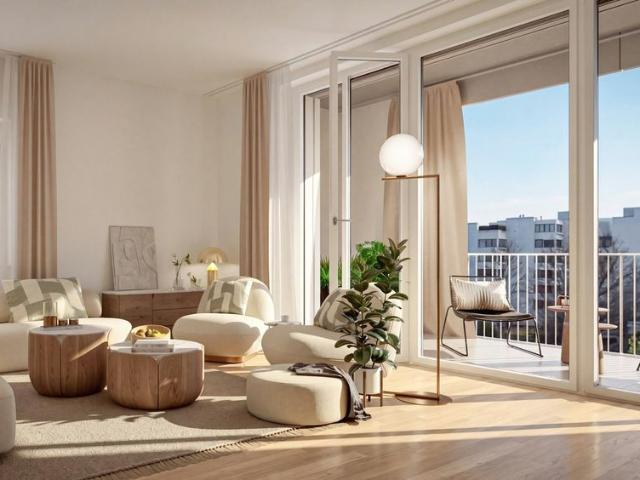 2.5 Zimmer, 64 m², 1. Stock