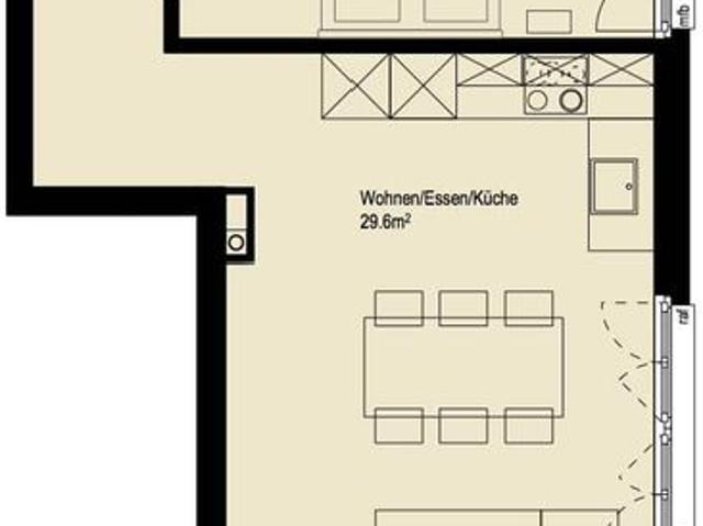 2.5 Zimmer, 64 m², EG