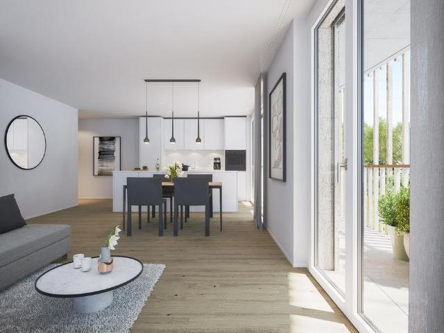 2.5 Zimmer, 65 m², 2. Stock