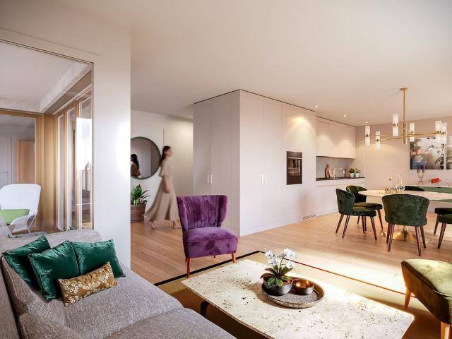 2.5 Zimmer, 66 m², 1. Stock