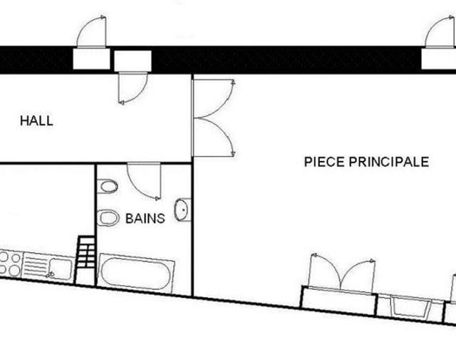 2.5 Zimmer, 67 m², 3. Stock