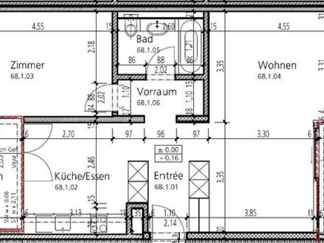 2.5 Zimmer, 67 m², EG