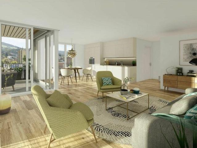 2.5 Zimmer, 68 m², 2. Stock
