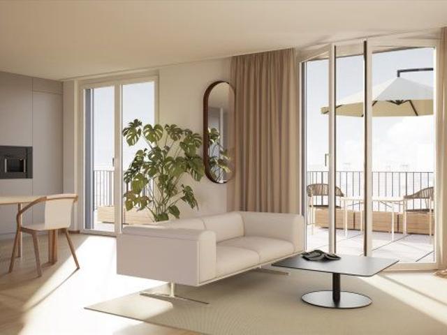 2.5 Zimmer, 61 m², 4. Stock