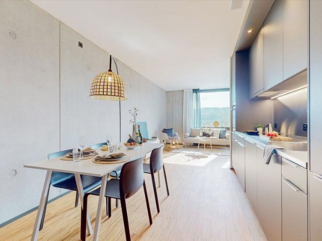 2.5 Zimmer, 63 m², 4. Stock