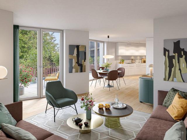 2.5 Zimmer, 79 m², 3. Stock