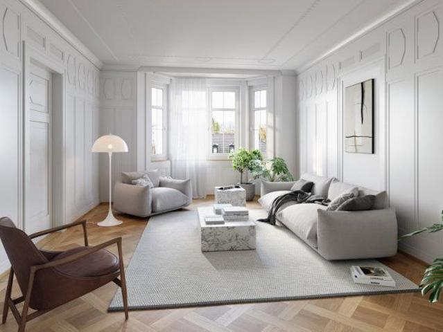 2.5 Zimmer, 71 m², 1. Stock