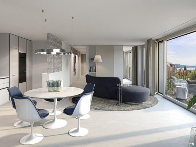 2.5 Zimmer, 90 m², 3. Stock