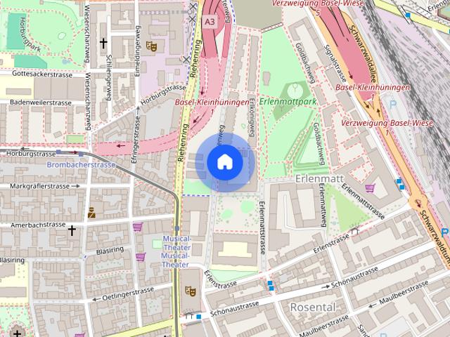 2.5 Zimmer, 91 m², EG