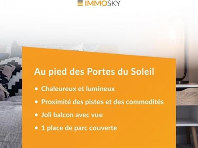 2.5 Zimmerwohnung am Fusse der Portes du Soleil