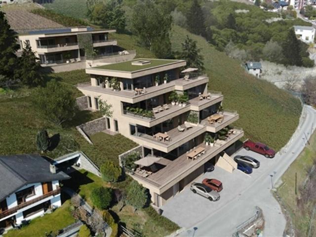 2.5 Zimmerwohnung in Corin de la Crête
