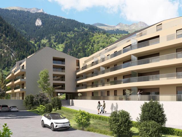 2.5 Zimmerwohnung in einem Neubaugebiet in Vouvry