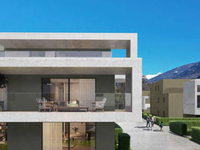 2.5 Zimmerwohnungen mit Garten in neuem Anbau Sion