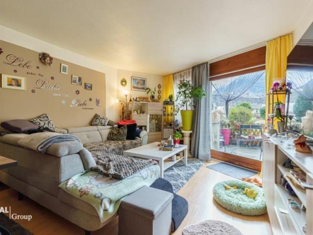 2.5 ZWG mit geschickter Raumaufteilung und grosser Terrasse in zentraler Lage