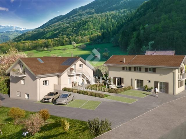 2.5p Terrasse in Châtel sur Bex, mit privatem Gemüsegarten