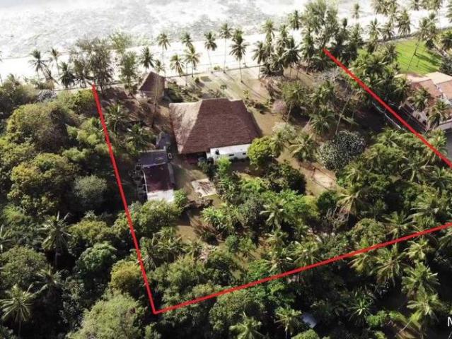 2.6 Acres, Beach plot on sale at kikambala