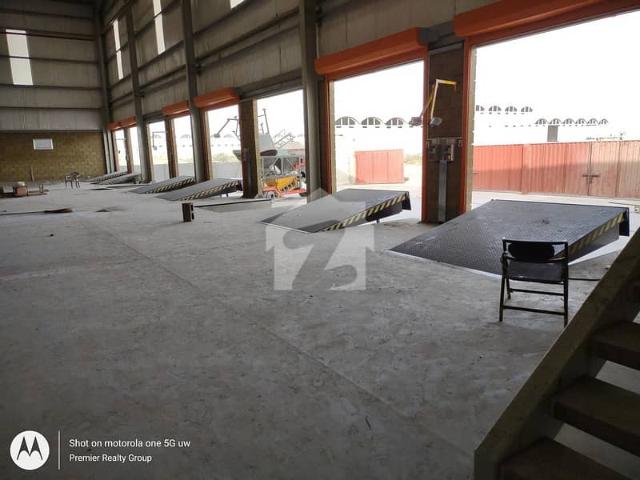 2.77 Acre Industrial Warehouse with 9 Docks in Korangi Industrial Area