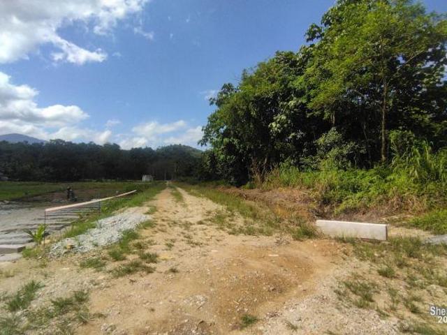 2. 96 ekar batang kali. selangor. tanah dalam kawasan kampung