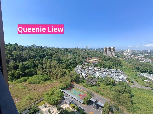 2CP High Floor Partial Furnished The Garden Residence Condo Penampang