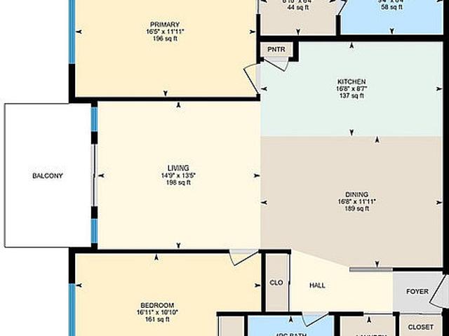 2bdrm + 2full Bath Condo Suite For Sale
