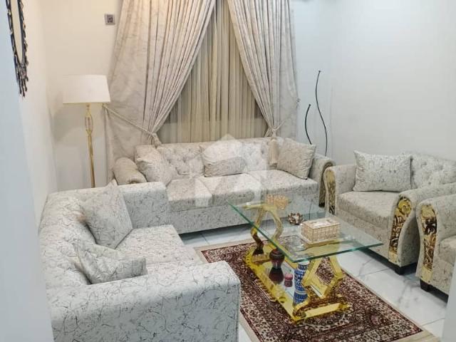 2bed dd flat semi west, corner, road facing, available for sale at main munawar chowrangi, block 14 gulistan e jauhar karachi
