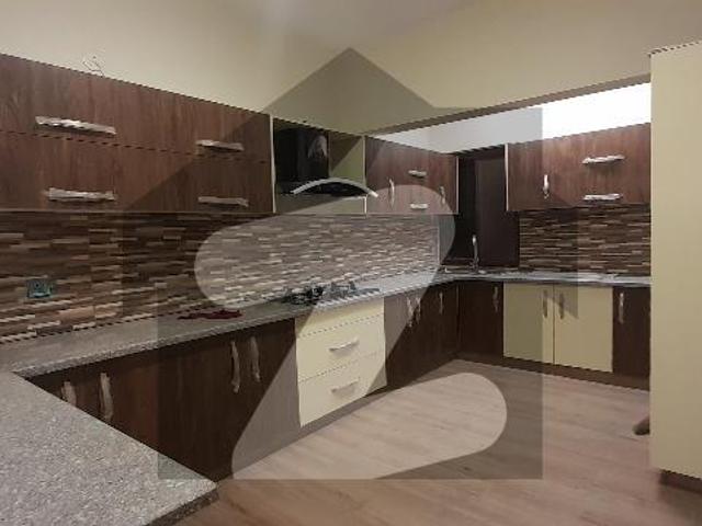3Bed Drawing Dining Brand New Flat Available For Rent With Lift Standby Generator Car Parking Gym Play Area Sauna Bath Water Filteration Plant And Mosque Well Maintained More Details On Call PECHS