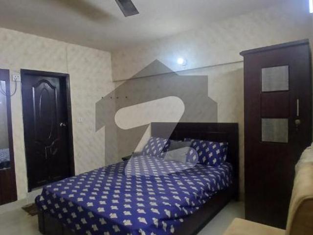2 Bed Lounge Studio Fully Furnished Flat For Rent DHA Phase 6