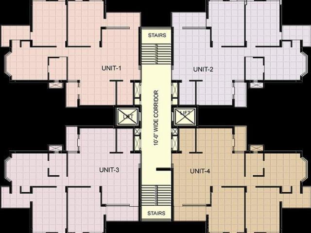 2BHK for sale in Gillco Park Hills, Sector 126, Mohali P587029