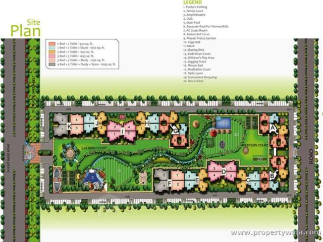 2BHK for sale in Trident Embassy, Noida Extension, Greater Noida P243325