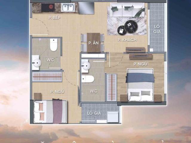 [2BR 59sqm at Solari] Vinhomes Grand Park for sale, SPA quota