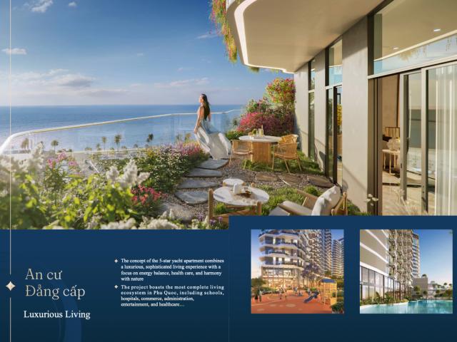 [2BR 72m2, Meyhome Harmony Phu Quoc] Sunset Cruise tower, 4,48 billion VND