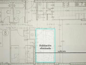 2D 2B en 77 m2 más 6 de terraza. Vista despejada N O Est y B | 2 Dormitorios por 6400.00 en Las Condes