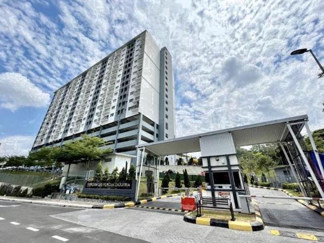 2k Booking dapat rumah Pangsapuri Puncak Saujana Kajang 110LOAN