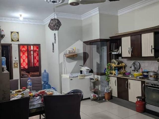 2nd Floor 3 Bed DD 1250 Square Feet Bank Loan Single Belt Flat For Sale In Karachi University Society