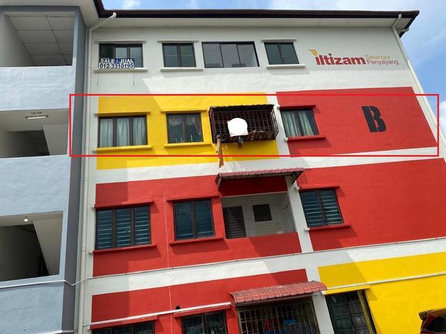 2nd Floor Untuk Dijual Apartment Perepat Permai Kapar Klang