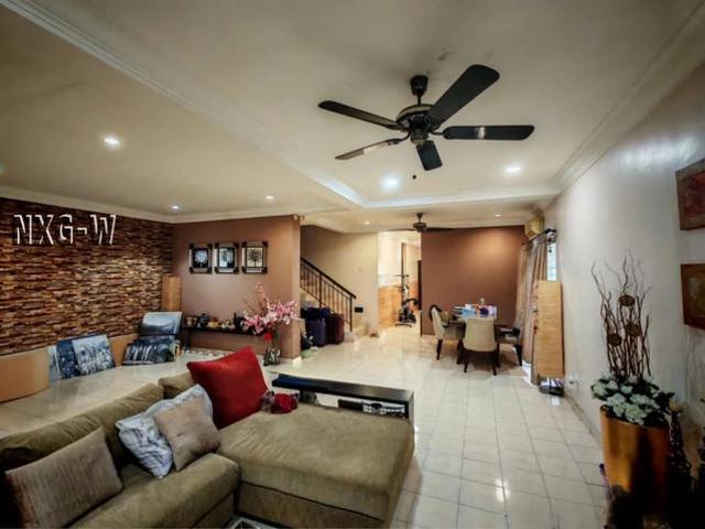 2sty Corner Ample Parking Reno Furnished Tepi Sungai Teluk Pulai Klang