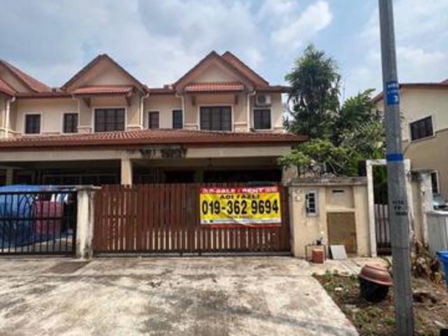 2sty terrace endlot unit Bandar Nusa Rhu Seksyen U10 Shah Alam