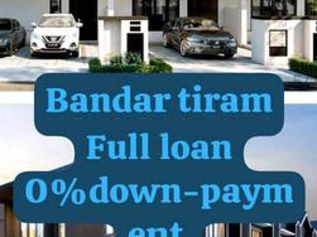 2storey terraced bandar tiram FREEHOLD FULL LOAN near to tebrau
