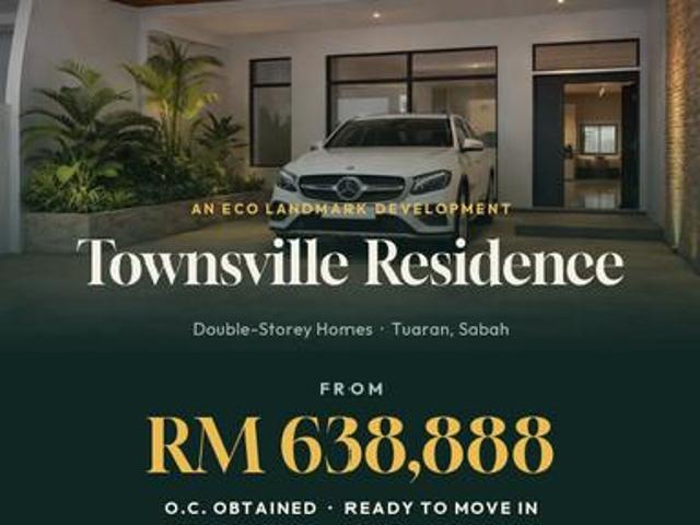 2Storey Terraced House in Tuaran OC Obtained Ready To Move In