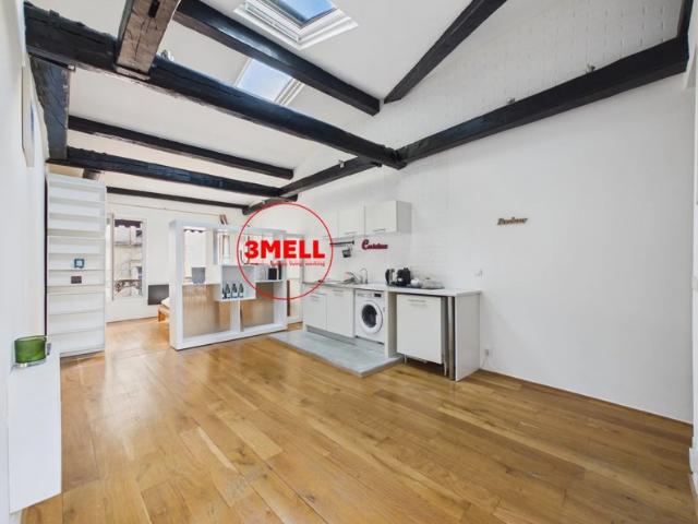 2P | 35 m² | Dernier étage | Calme sur cour