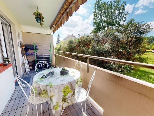 2P ILLKIRCH, quartier Vergers terrasse, parking, cave