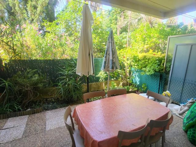 Rez de jardin terrasse Fabron