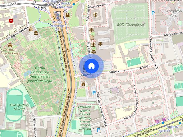 2pok, 34m2, *Mogilska Tower* Balkon, Parking