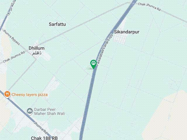 33 Marla Residential Plot For Sale In Canal Expressway In Only Rs. 54862