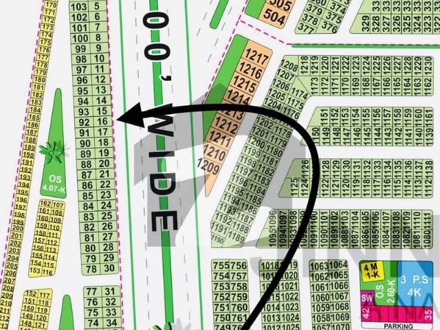 300 Ft Jhelum Road Sami Commercial Plot For Sale | Q Block LDA City Lahore | Near Eithad Town Phase 3 & Sharif Medical City
